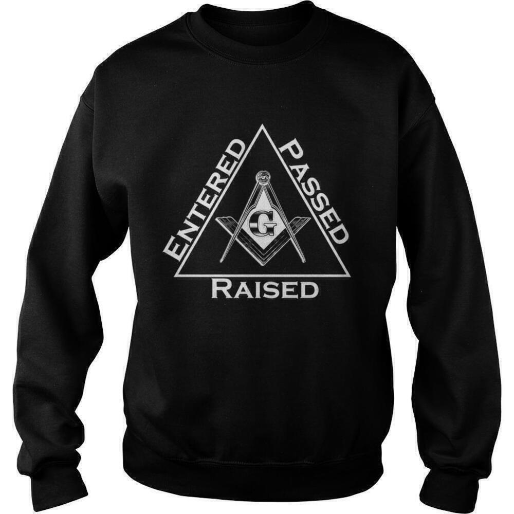 Entered Passed Raised Masonic Symbol Graphic Unisex Sweatshirt